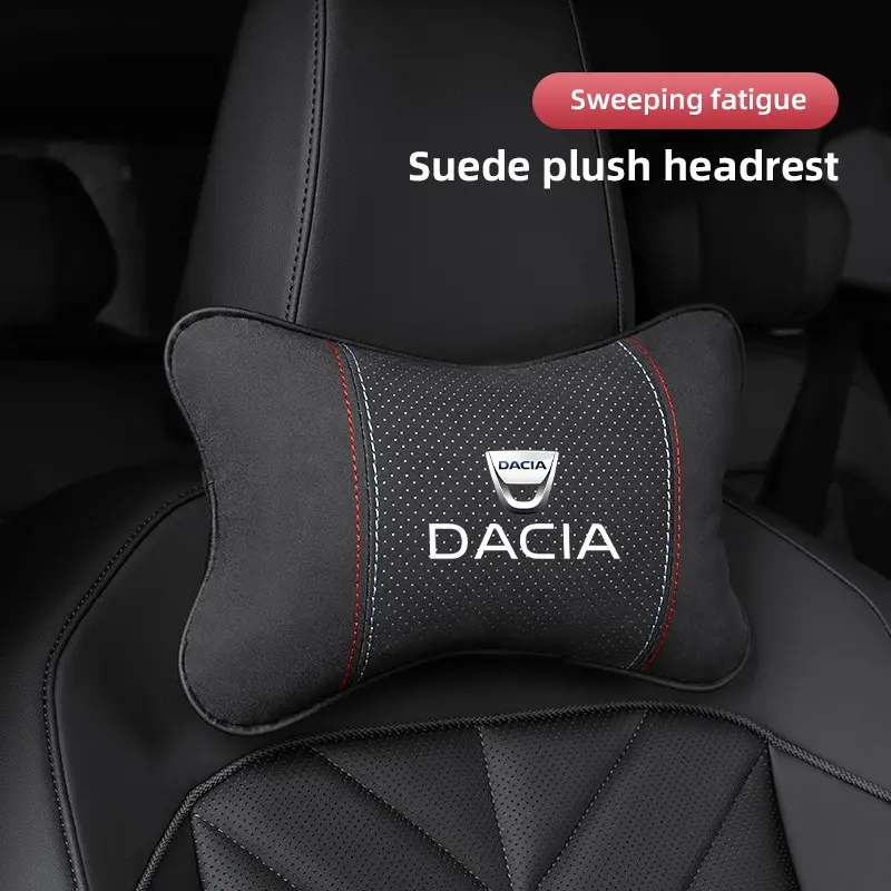 Car Headrest Neck Support Seat Lumbar Cushion Neck Pillow For Dacia Logan Sandero Duster Lodgy Spring Jogger Dokker Stepway Bigster