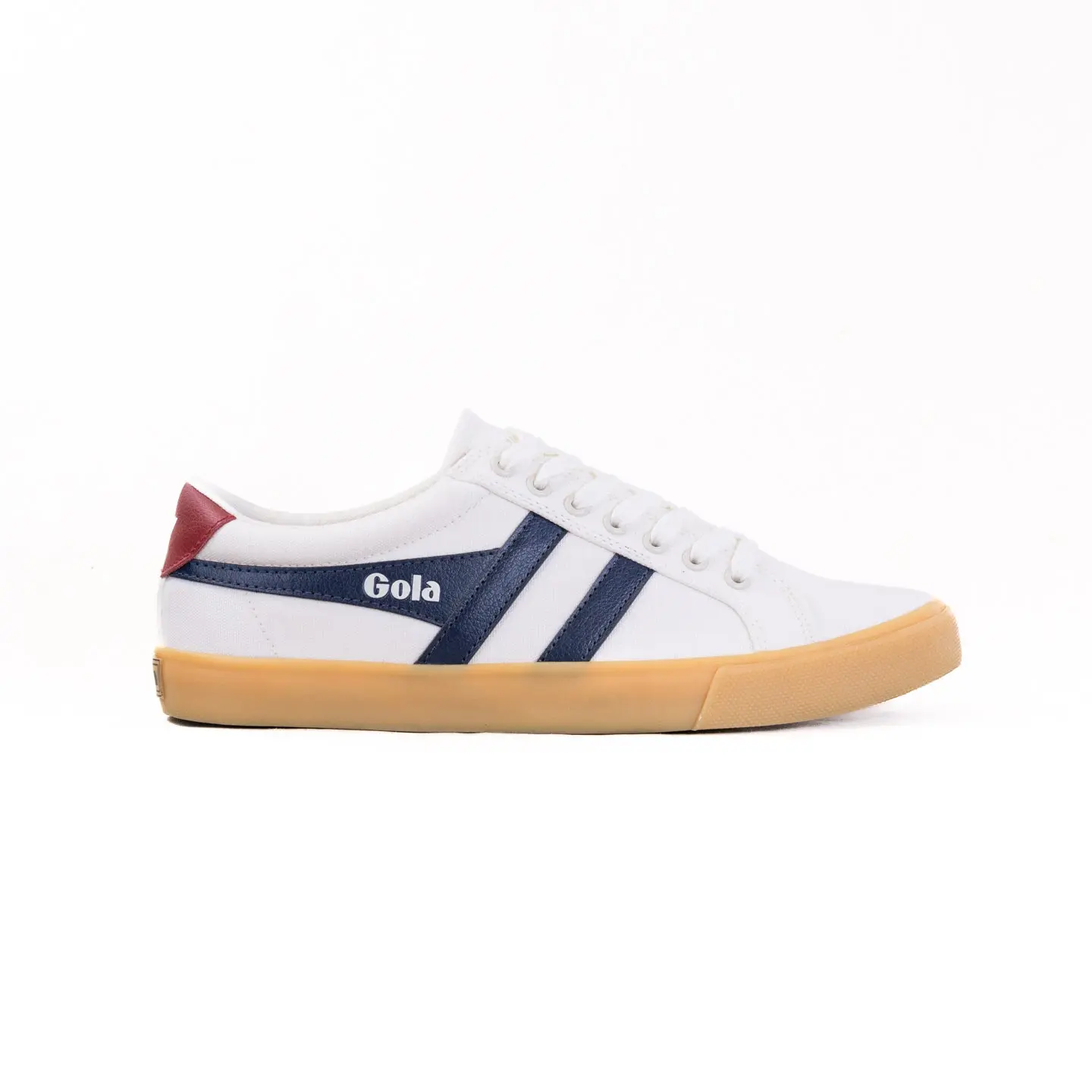 Gola Vegan Classics Men's Varsity Sneakers (Men's) - Off White/ Navy/ Deep Red/ Gum