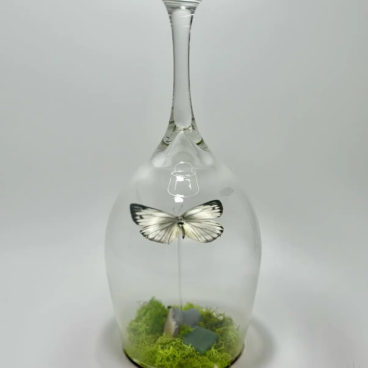 Butterfly candle holder Decor real