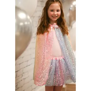 Ombre Sequins Cape