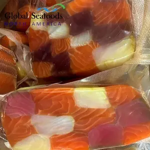 Buy Cold Smoked Seafood Trio Online | Smoked Halibut, King Salmon, & Yellowfin Tuna
