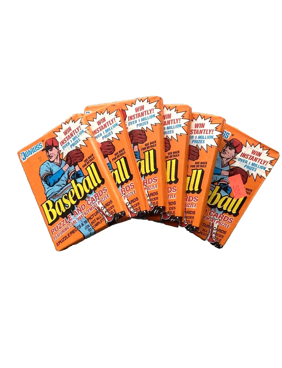 1990 Donruss Baseball Unopened Wax Pack (Six Packs)