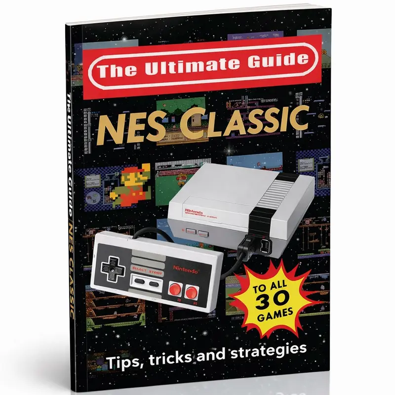 [BOOK/LIBRO] NES Classic Edition Ultimate Action Gaming Strategy Guide - English Paperback, 66 Pages, 0.43lbs, 10" H x 8" L x 0.18" W, Bubble, Dragon, Adventure Tips/Tricks, 30-Game Secrets by Blacknes Guy, Star Legend (Lifestyle & Hobbies)