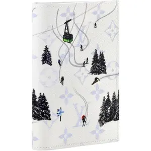 Louis Vuitton Ski Passport Cover White