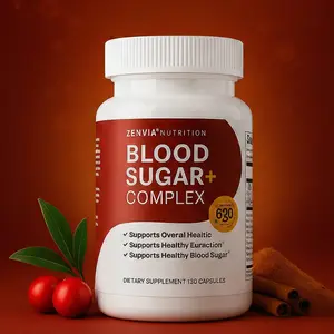 Blood Sugar Blend+ 20 Vitamins & Minerals with Chromium & Plant Substances 30 Capsules - Zenvia Nutrition