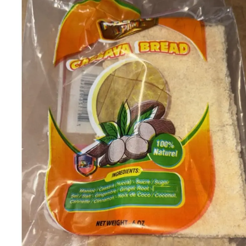 Kasav Dous Okap Pack of 3 - 100% Natural Bread with Coconut, Sugar, and Flour