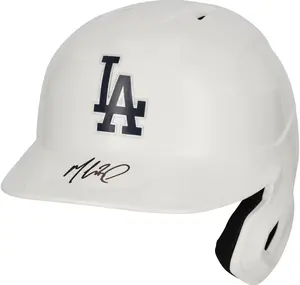 Mookie Betts Los Angeles Dodgers Autographed Alternate Chrome Rawlings Mach Pro Replica Batting Helmet - Fanatics Exclusive - Fanatics Authentic Certified