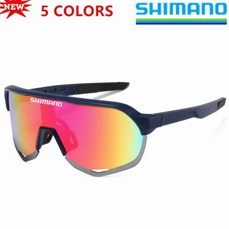SHIMANO Men's & Women's Outdoor Sports Sunglasses Anti-glare Ultraviolet Protection for Cycling & Driving 5 Colors