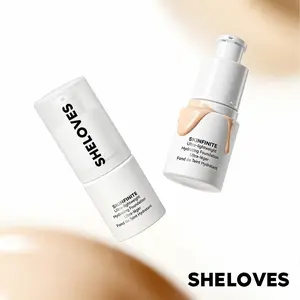 Sheloves Ultral-lightweight Hydrating Liquid Foundation , Long-Lasting Moisturizing Concealer Brightening Base,Sheer to Light Buildable Coverage - Natural Glow Finish