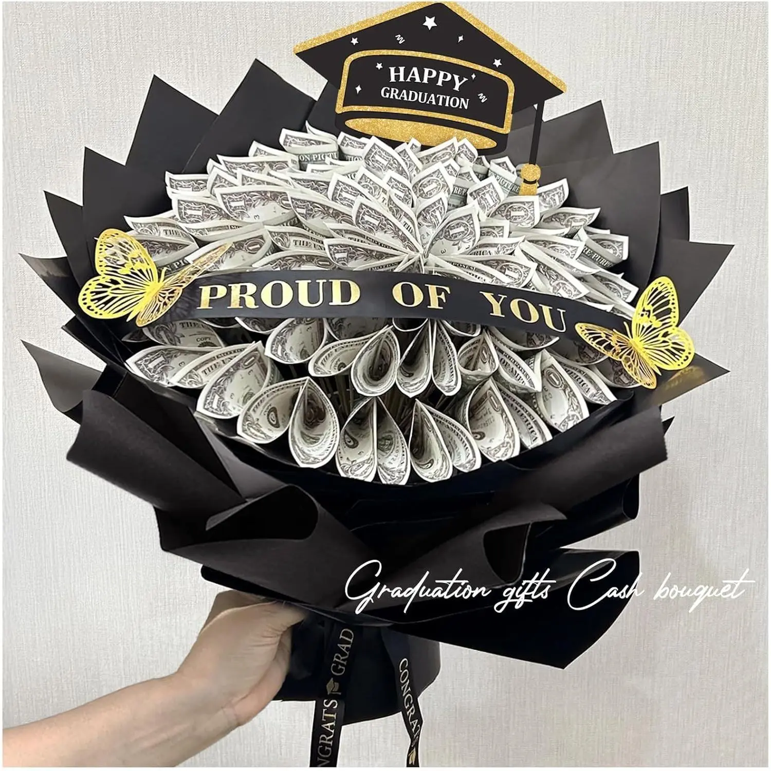 2026 Trending DIY Handmade Bouquet，Unique Birthday & Graduation Gift Ideas for Women Girls Boys Men，Perfect Surprise Present for Daughter Son Middle High School College Graduation Season