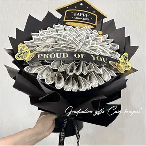 Graduation Gifts - 2026 DIY Money Bouquet for Her - Gift Ideas for Women Girl Boy Him Daughter Son - Bouquets Filled with Folded Bills for College Middle High School