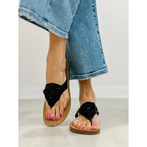 Corkys So Delish Sandal in BLACK