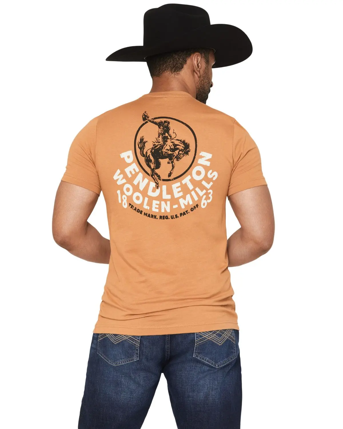 Pendleton Men's Men'S Circle Rodeo Short Sleeve Graphic T-Shirt - Rg1442-74759