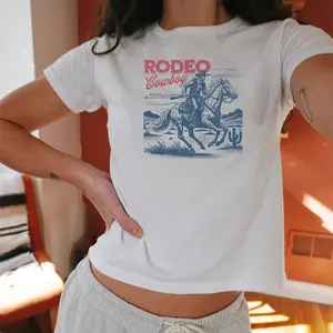 Western Baby Tee, Country Concert Shirt, Cowboy Baby Tee, Rodeo Cowboy Shirt, Cowgirl Baby Tee, Rodeo Shirt