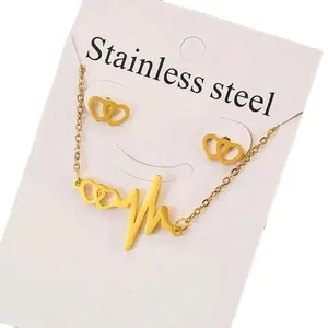 Fashion Stainless Steel Necklace Set
