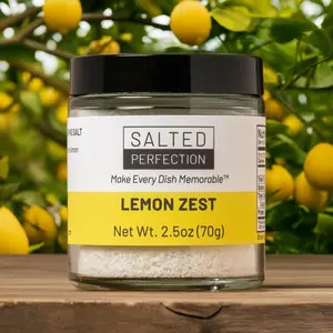 Lemon Zest Finishing Salt