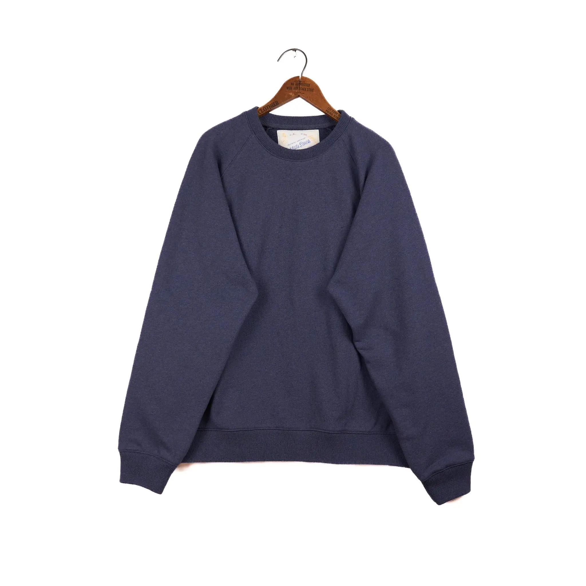 Amagansett Beach Upcycled Terry Cotton Sweater - Quarry