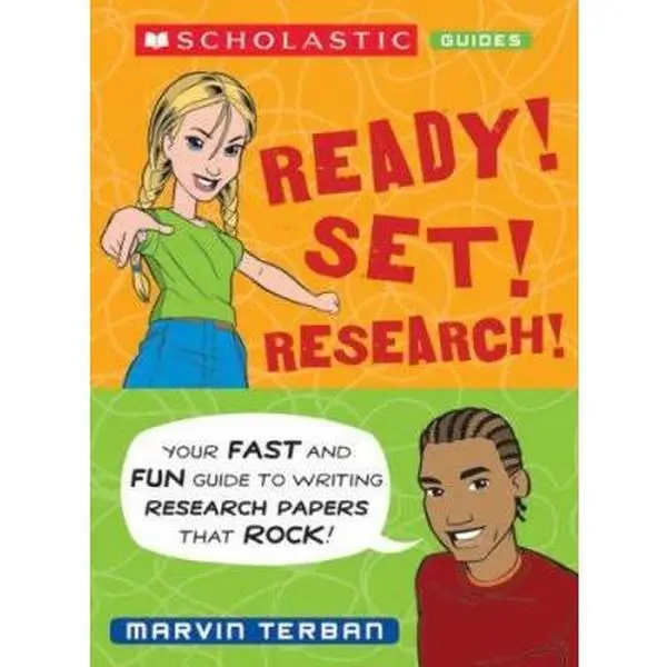 USED-Ready! Set! Research! Your Fast And Fun Guide To Writing Research Papers That Rock (Scholastic Guides) by Marvin Terban (Paperback)