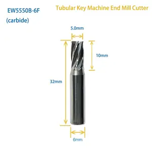 GODIAG EW5550B-6Fend mill cutter key milling cutter φ5.0x10xD6x32x6F