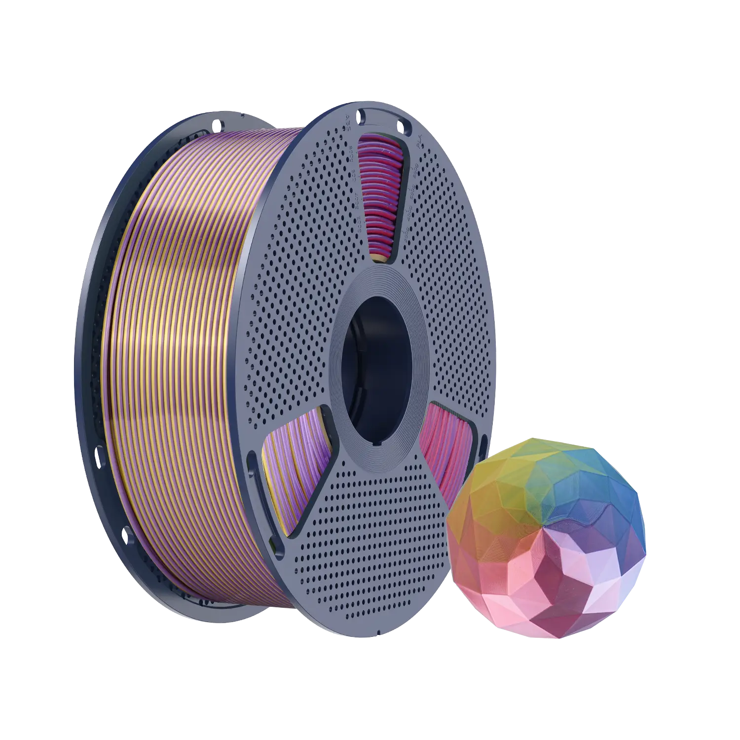 Four-Color | Blue+Purple+Red+Gold