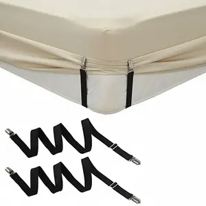 Adjustable bed Sheet Holder Gripper, Non-Slip Mattress & Sofa Cover Clip, Spring-Loaded Secure Fastener for Home Use, Anti-shift Multi-Scene Bedding Fixer, Safe & hand-Friendly Design, Bedsheet Clip