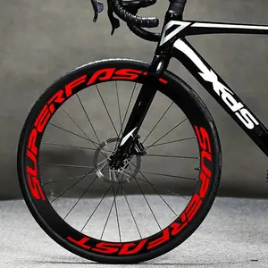 8PCS/SHEET bicycle rim wheels, modified bicycle wheel set stickers, road bike reflective stickers, mountain bike rim decoration, Road Cycling Gear