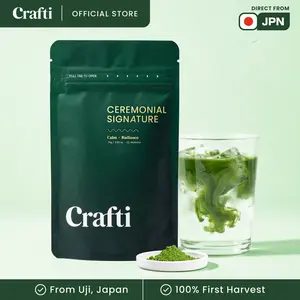 Ceremonial Signature - 100% First Flush Authentic Japanese Matcha Powder Calming Tea Matchalatte
