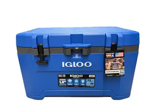 Igloo 72 QT Overland Ice Chest Cooler, Blue Igloo 72 QT Overland Ice Chest Cooler, Blue