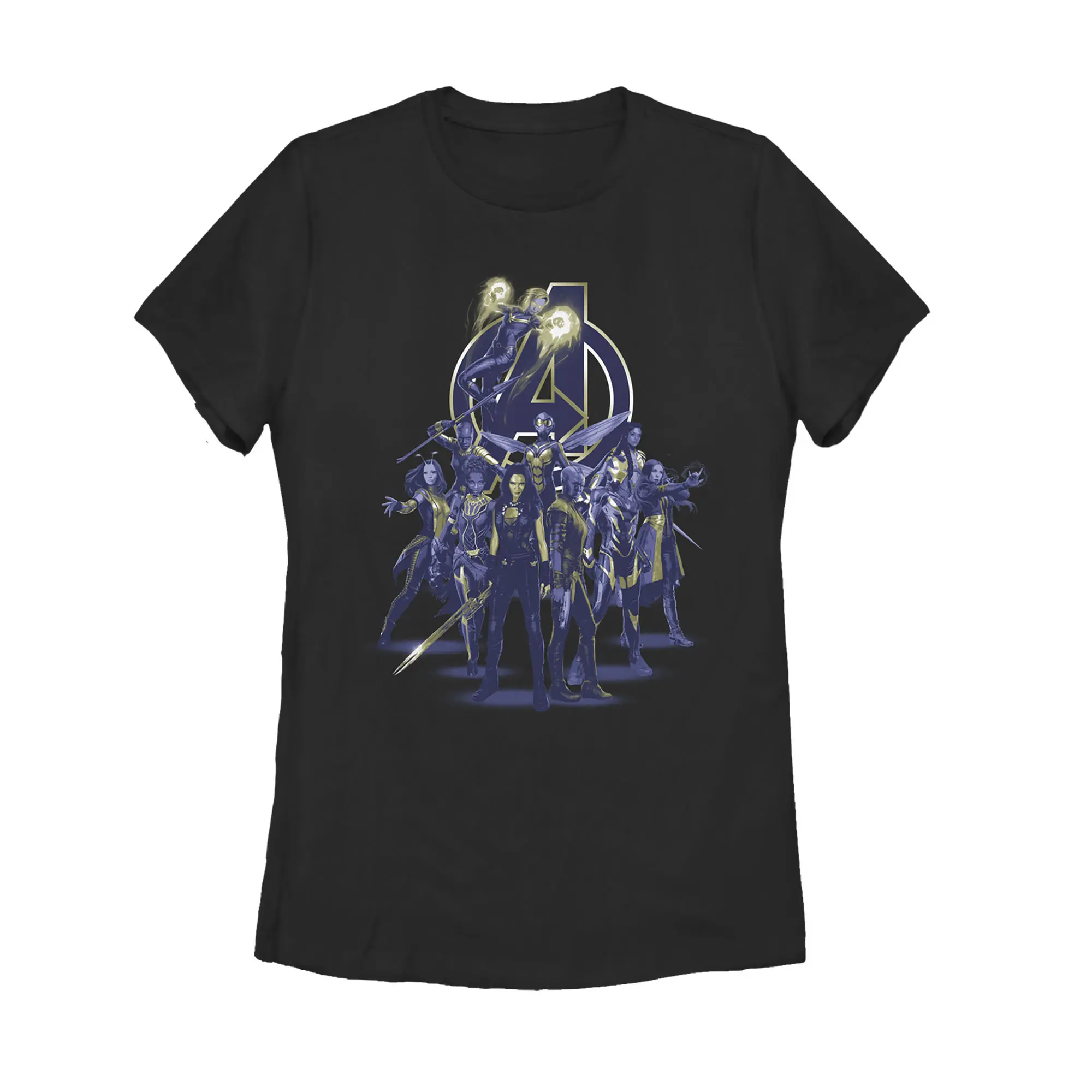 Women's Marvel Avengers: Endgame Heroine Collage T-Shirt