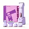 LADYSPOT Women's 4-in-1 Bikini Line Trimmer - Pain-Free Electric Shaver with Ceramic Head, 4 Replaceable Blades, IPX6 Waterproof, Easy Cleaning, Battery-Operated, Smooth Shave, Self Care Gadgets, Body Tools, Cool Gifts for Adults, Summer Use