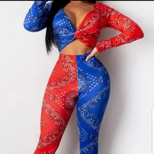 Double Up Pants Set Bandana Long Sleeve Womenswear Top Basic Comfort Clothes Dress