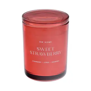 Sweet Strawberry Richly Scented Candle 