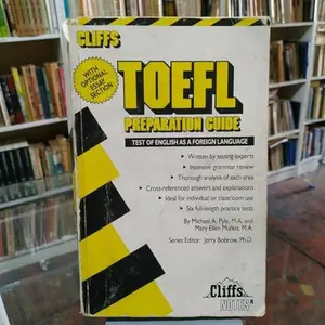 USED-Cliffs TOEFL Prep Guide with Cassette by Michael A. Pyle (Unknown)