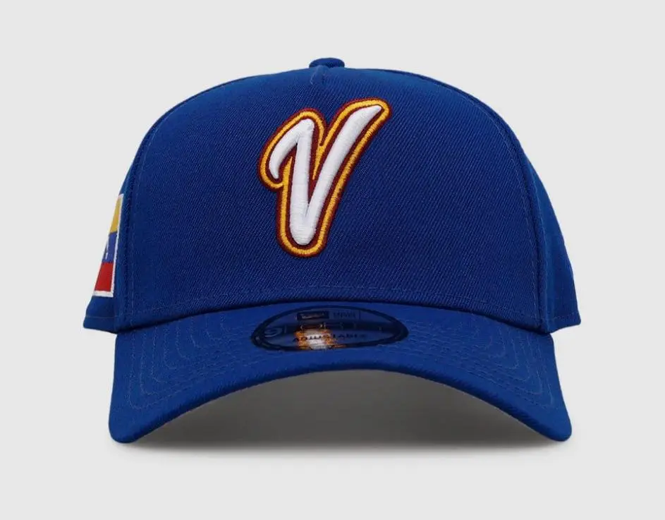 New Era Venezuela World Baseball Classic 9FORTY Adjustable Snapback Hat Blue