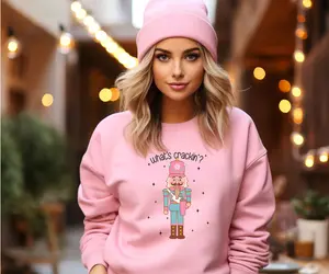 Whats crackin' Nutcracker Crewneck Sweatshirt