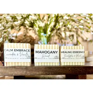 Luxurious Triple Butter Loaf Soap - Perfect for All Skin Types Body Care Luxury Shea Gentle Hydrating Lavender Mint Moisture Eucalyptus Coconut Moisturizing Nourishing Peppermint Sensitive Vanilla Skincare Cleanser Comfort Vitamins Winter
