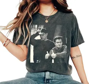 Vintage Chandler Retro Friends Tshirt, Friends TV Show Inspired Shirt, Vintage Funny Shirt, Full Colors, Full Sizes, For Men, For Women Top Womenswear