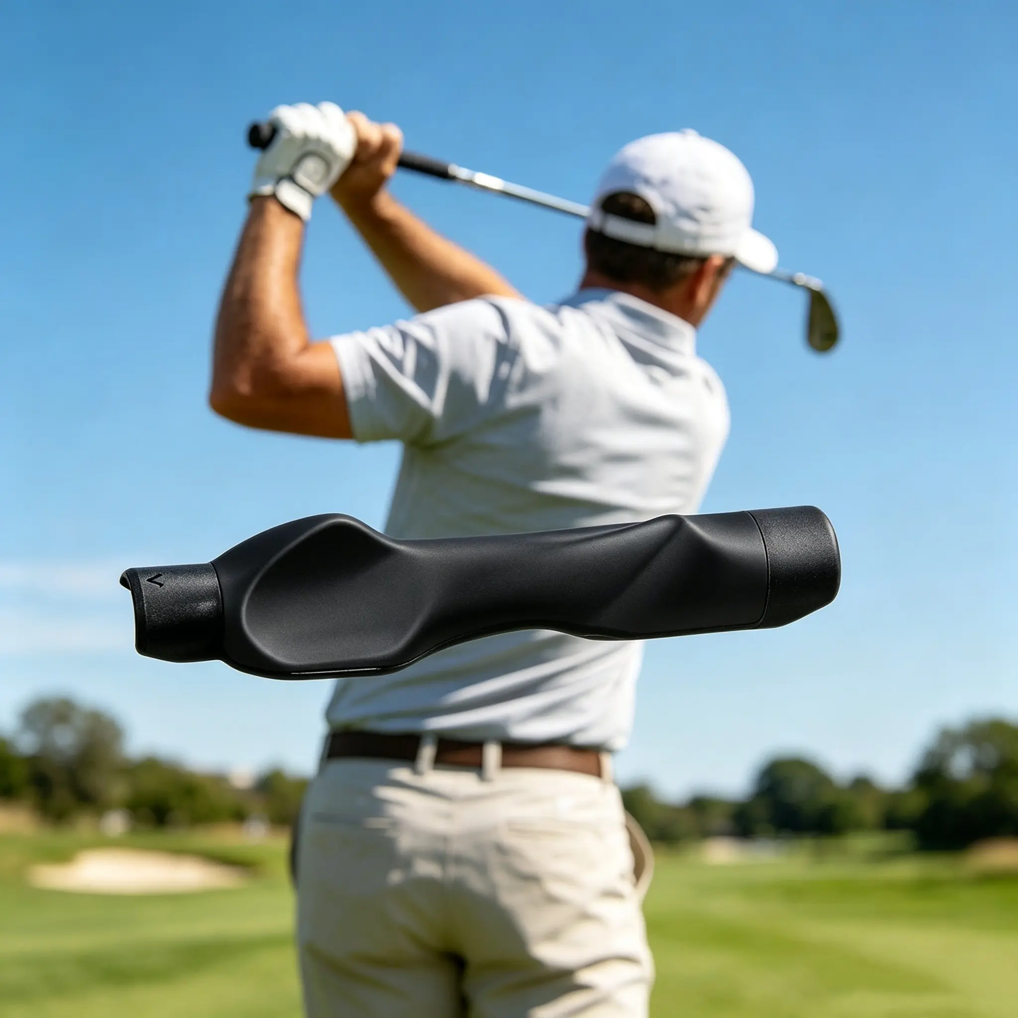 Golf Grip Trainer 2.0 – Next-Gen Ergonomic Golf Grip Aid for Right-Handed Golfers, Instantly Corrects Hand Posture & Delivers Tour-Level Swing Accuracy