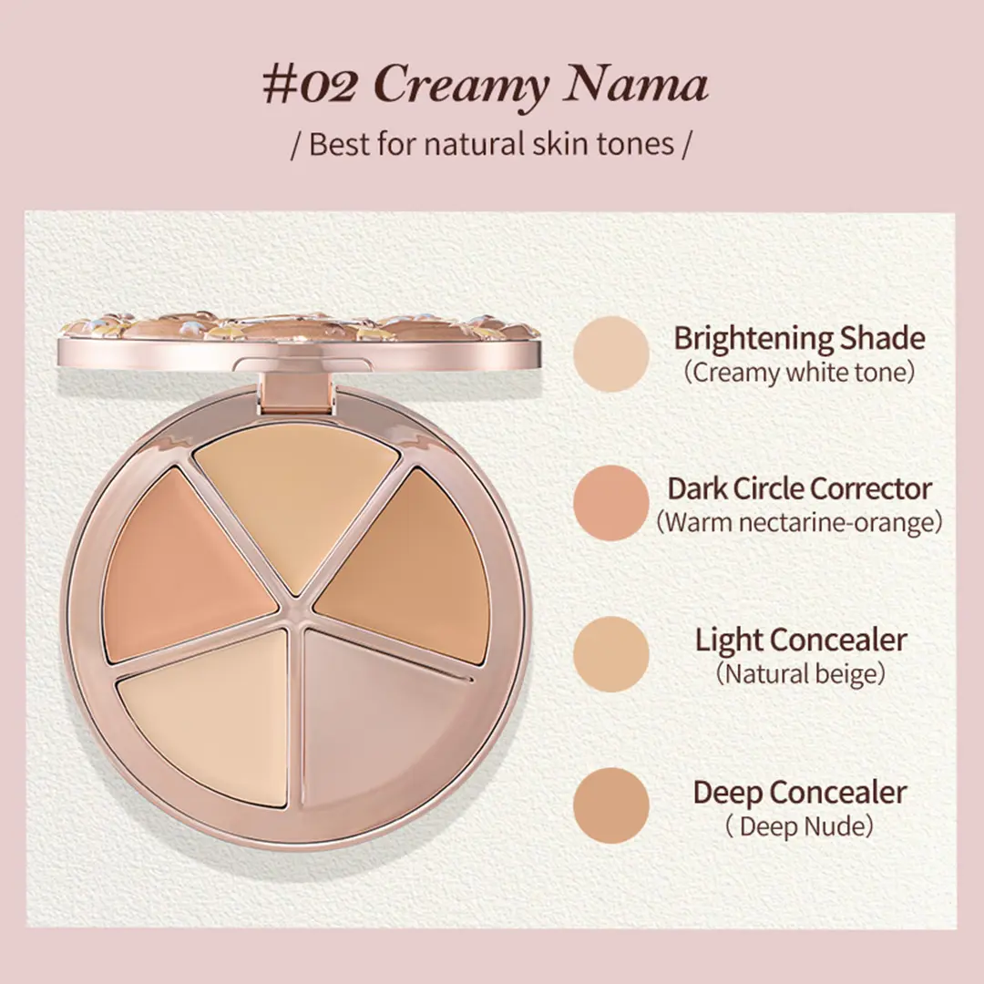 02 Creamy Nama (Best for natural skin tones)