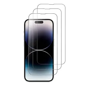 Durable Tempered Glass Screen Protector for iPhone 16 Pro Max Series, Scratch-Resistant Design, Compatible with Multiple Models