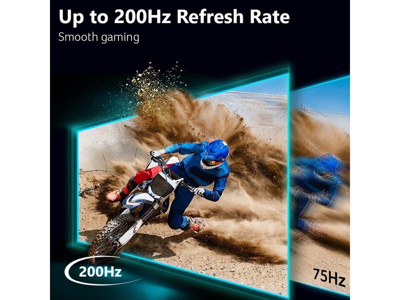 Acer Nitro 29.5" Ultrawide Full HD 1080P 200hz with AMD FreeSync Premium Technology 1ms sRGB 100% 1800R Curved Gaming Monitor ED300C X1bmiippx