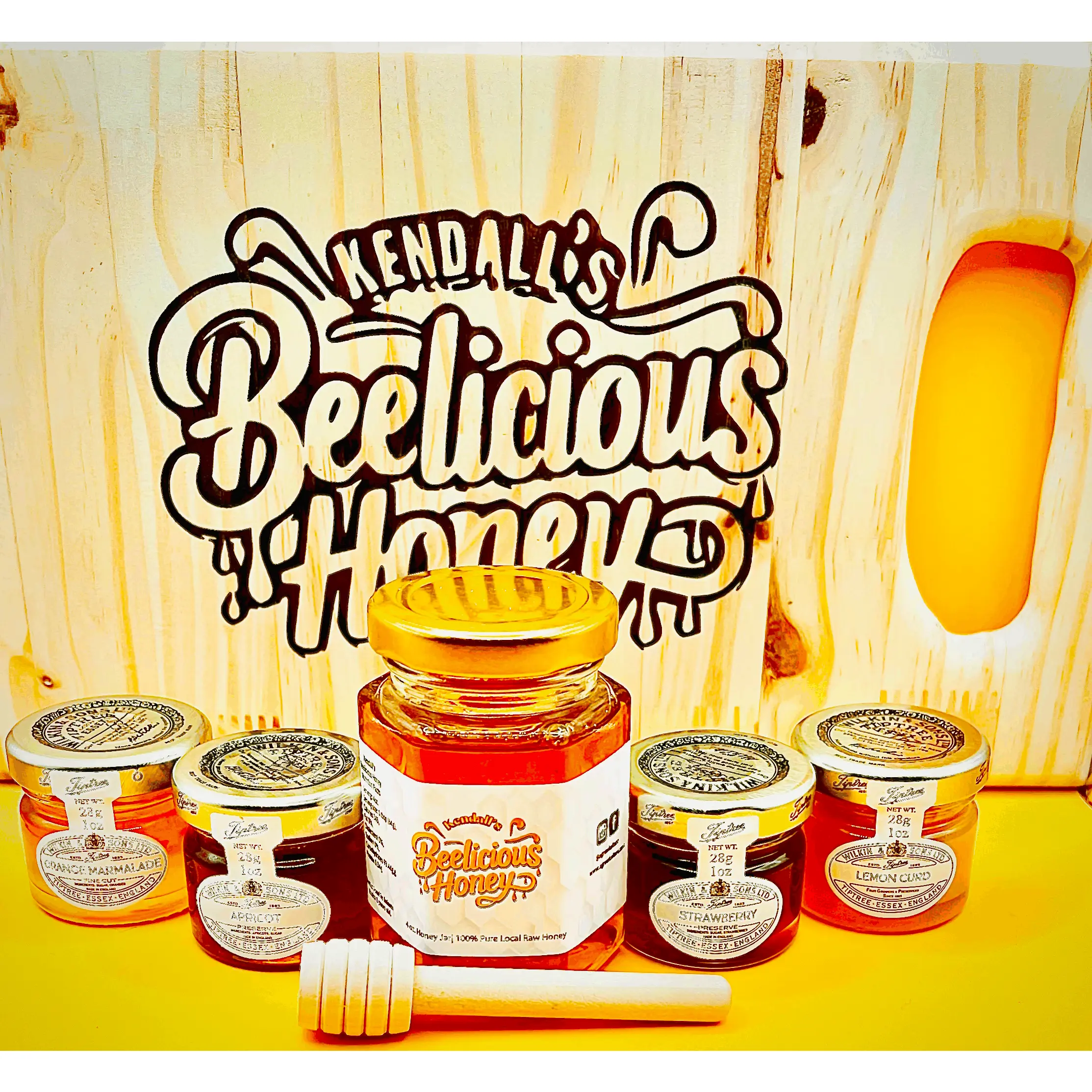 Kendall's Beelicious Honey Charcuterie Board Gift Set