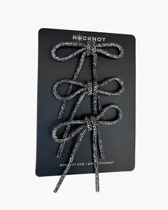 MAGIC BUTTONS - 3 Bows - Gunmetal