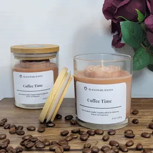 Coffee + Cream Soy Candle | Espresso & Fresh Brewed Coffee Kitchen Candle