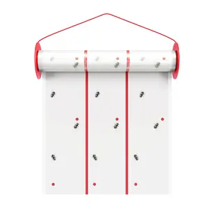 16 FT Giant Sticky Fly Trap Roll - Cut to Any Size! Waterproof & Sunproof for Indoor/Outdoor Use, Super Strong Glue (Catches Flies, Mosquitoes, Lanternflies) - Family & Plant Safe – Ideal for Winter Home Use & Holiday Pest Control