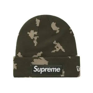 Supreme New Era Box Logo Beanie (FW21), from StockX