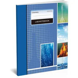 Yeplan Lab Notebook Chemistry Laboratory Notebook for Science Students and Researchers – 101 Pages, 8 x 10 Inch – Perfect Bound Composition Book for Scientific Experiments, and Research Documentation