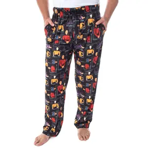 Star Trek The Next Generation Men's Allover Character Adult Lounge Sleep Pajama Pants