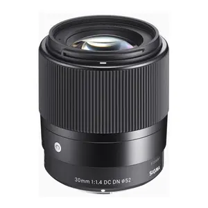 Sigma 30mm F1.4 DC DN Contemporary Lens for Nikon Z Mount Mirrorless Camera with LH586-01 Lens Hood