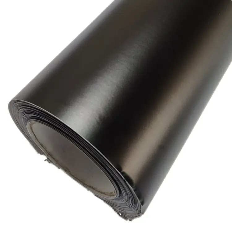Car matte black flash point color change film, frosted interior film, cut to size 30*300cm, matte black car body film